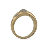 Rose-Cut Diamond Dome Ring