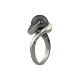 Tahitian Pearl Diamond Ring