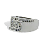 Princess Cut Diamond Men’s Band