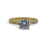 Classic Four Prong Engagement Ring