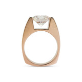 Bold Rose Gold Solitaire
