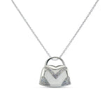 Diamond Purse Pendant