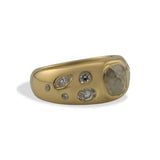 Rose-Cut Diamond Dome Ring