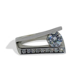 Modern Split Band Ring