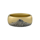 Mount Hood Endure Gold Ring