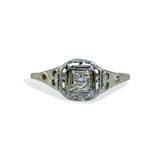 Vintage Illusion Diamond Ring