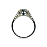 Vintage Illusion Diamond Ring