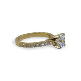 Classic Four Prong Engagement Ring
